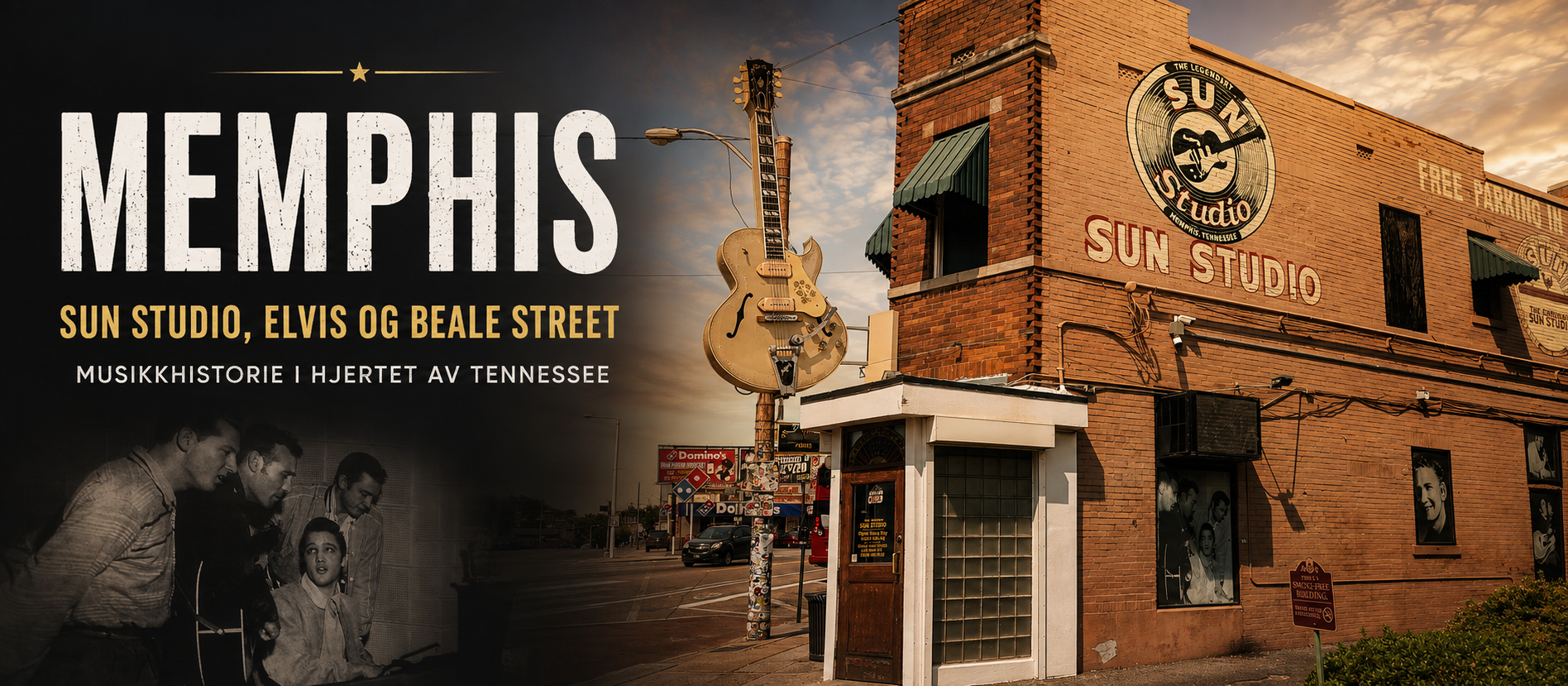 Memphis, Graceland og Sun Studio